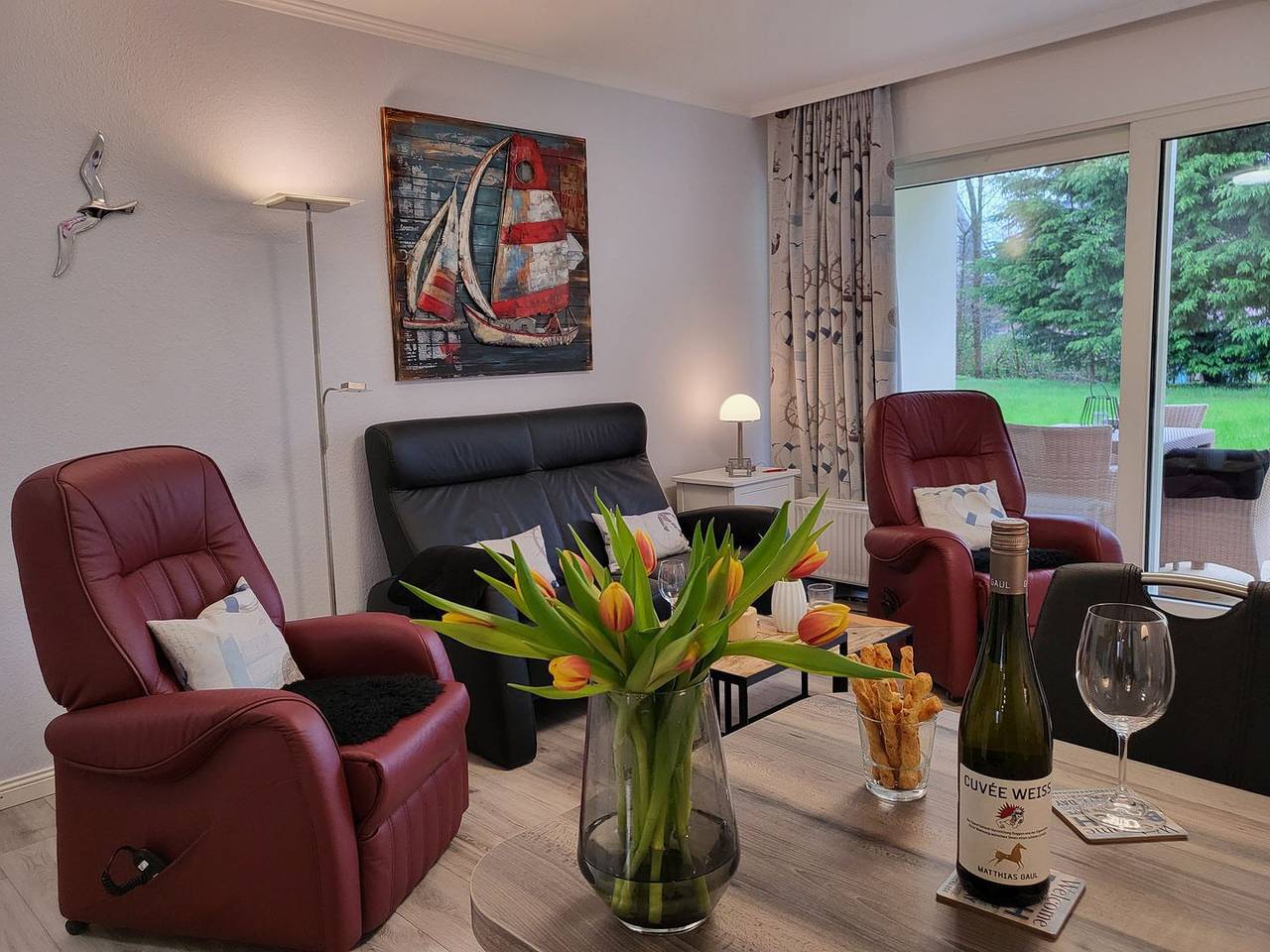 Ganze Wohnung, Haus Villa Anna Ii - Ferienwohnung 70 "Dünenperle" in St. Peter-Bad, St. Peter-Ording