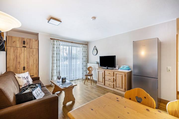 Appartement entier, Appartement « Brünnstein n°27 » avec vue sur la montagne, piscine commune et sauna in Oberaudorf, Alpes bavaroises