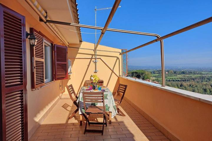 Gîte pour 4 personnes, avec vue et balcon dans La Storta - 2