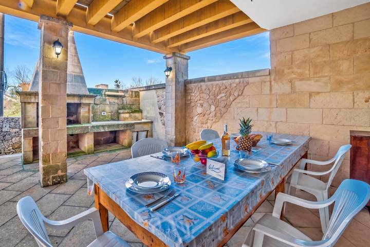 Casa vacanza per 7 persone, con Piscina per bambini a Torre Specchia Ruggeri