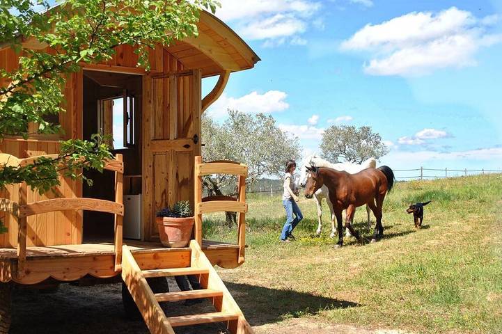 Maison pour 3 personnes, avec piscine à Aups