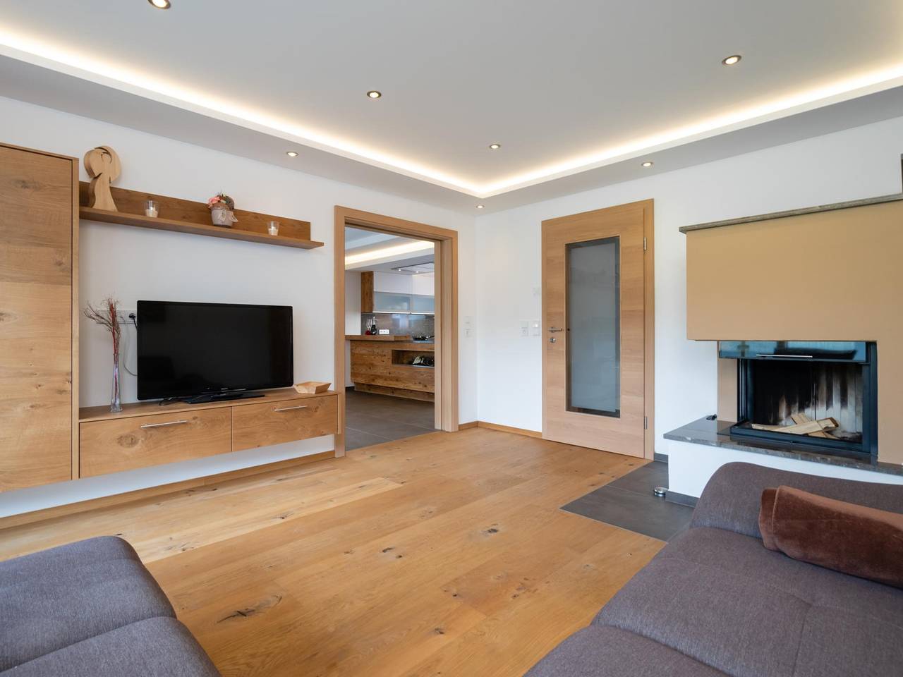 Ganze Wohnung, Sehr geräumiges und luxuriöses Penthouse mit freiem Blick
 in Mittersill, Kitzbüheler Alpen