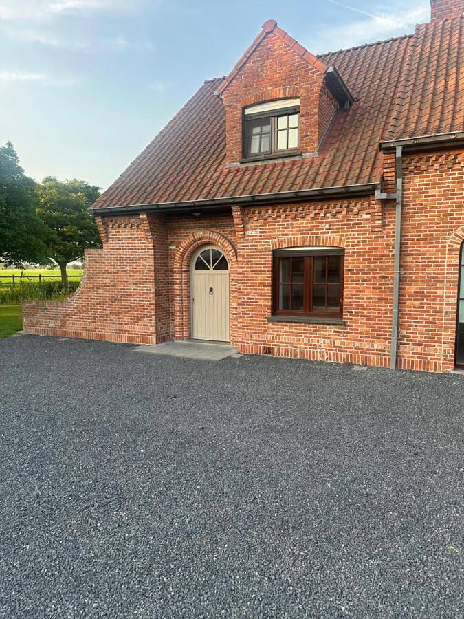 Maison de vacances pour 4 personnes, avec Terrasse ainsi que Jardin et Vue à Evergem