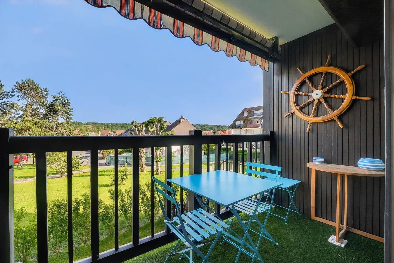 Appartement entier, Appartement 1 chambre 4 personnes avec balcon centre-ville in Villers-sur-Mer, Région de Lisieux