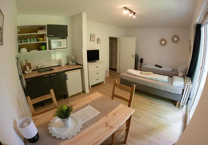 Gîte pour 2 personnes, avec Terrasse ainsi que Jardin et Vue à Werther