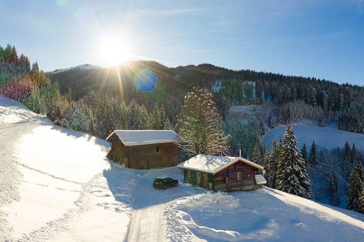 Chalet für 5 Personen, mit Terrasse und Ausblick sowie Sauna, mit Haustier in Großarl - 2
