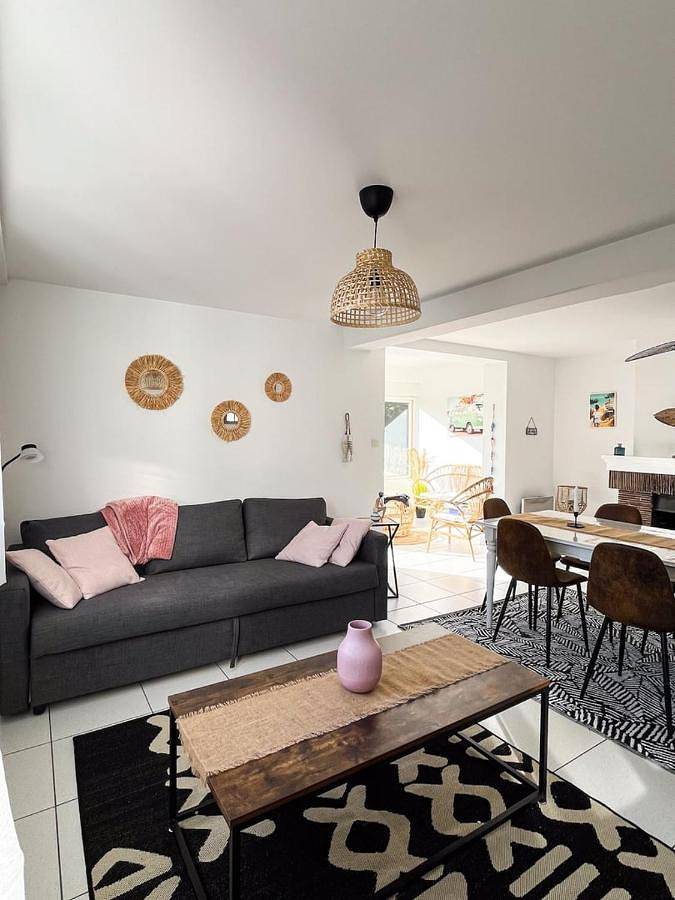 Location de vacances pour 8 personnes, avec terrasse dans Plage du Phare (La Tranche-sur-Mer) - 2