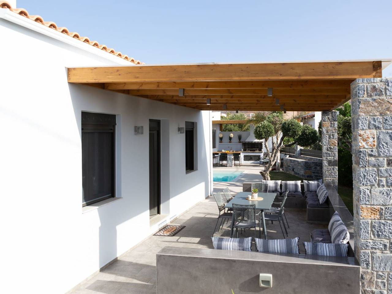 Villa Stavelia mit privatem Pool in Gouves, Iraklio-Heraklion und Umgebung