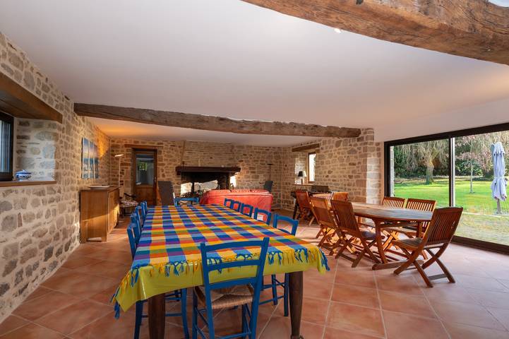 Maison de vacances pour 14 personnes, avec jardin en Bretagne - 4