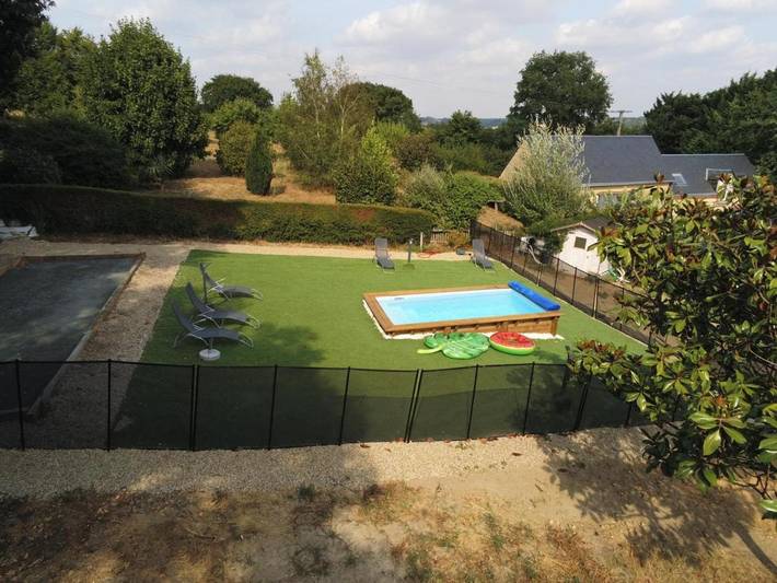 Maison de vacances pour 23 personnes, avec Terrasse ainsi que Jardin et Piscine