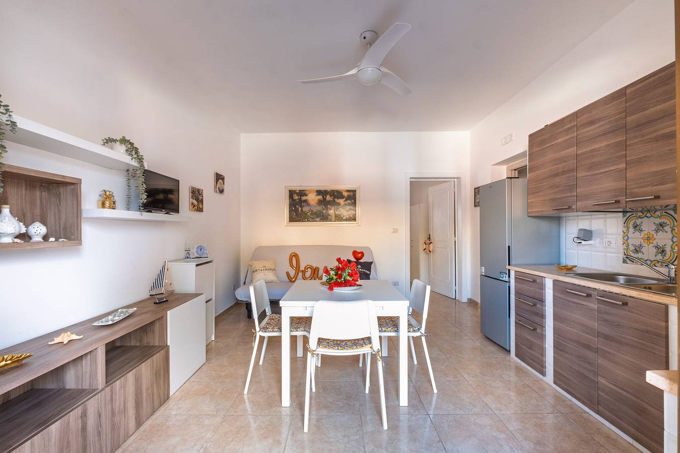 Ferienhaus 'Costa e Cuore' mit privatem Garten und Klimaanlage in Torre Lapillo, Golf von Tarent