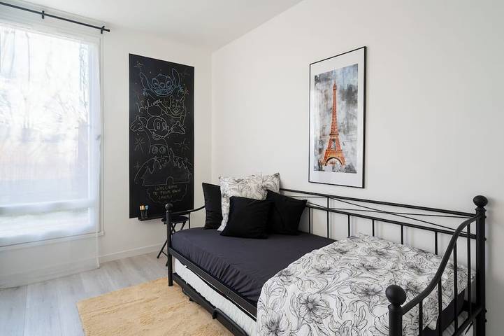 Gîte pour 5 personnes, avec jardin à Lognes - 4