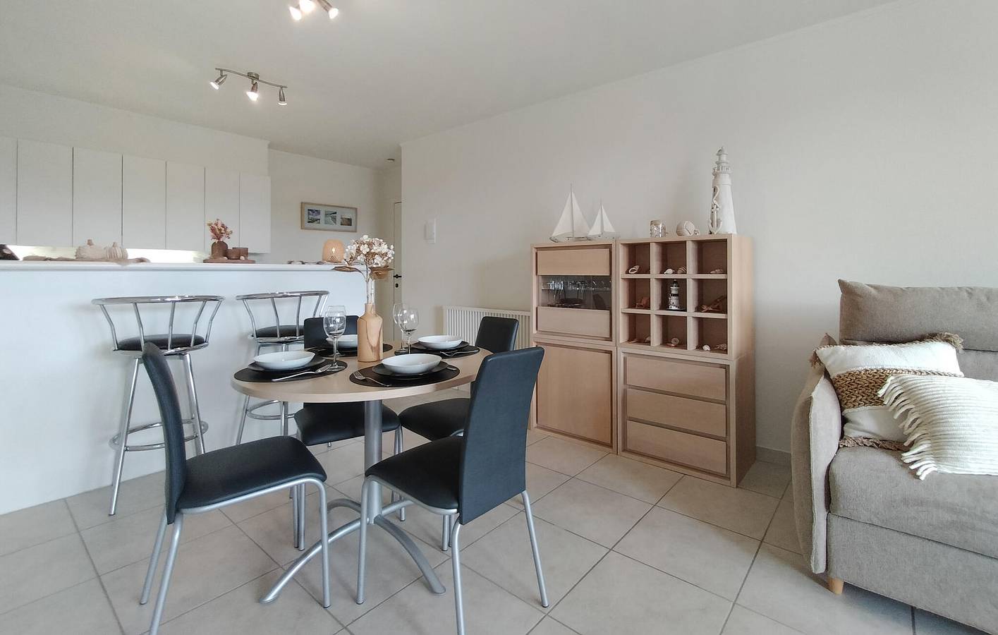 Geheel vakantieappartement, Vakantieappartement voor 4 personen met terras in Nieuwpoort, Belgische Kust