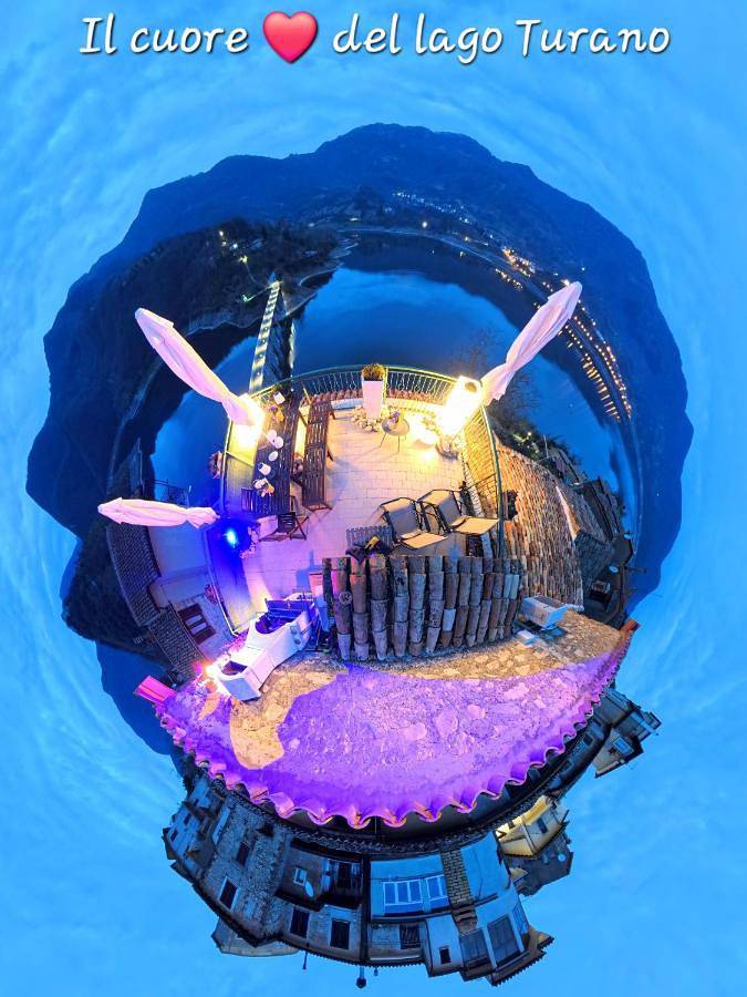 Location de vacances pour 6 personnes, avec vue sur le lac ainsi que vue et terrasse à Castel di Tora - 3