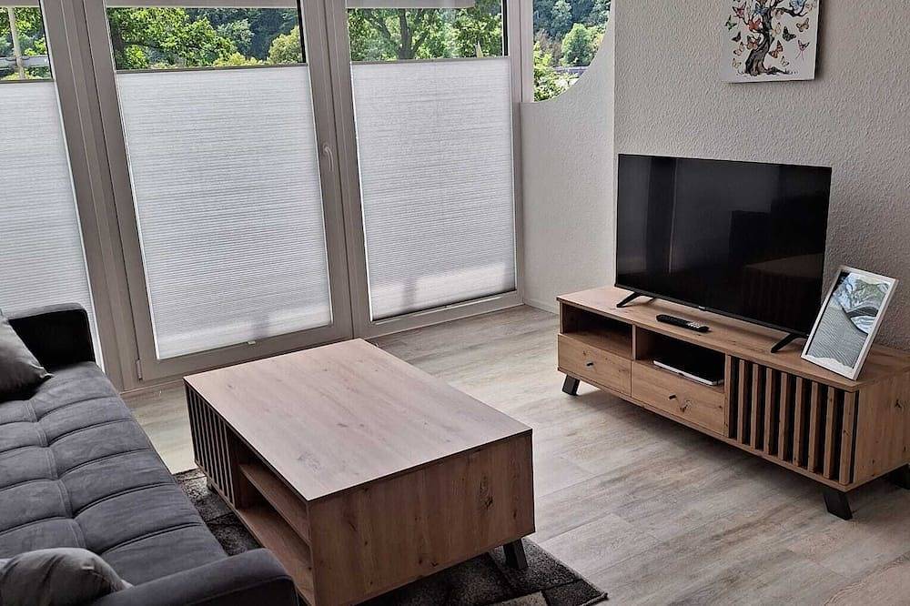 Ganze Wohnung, Ferienwohnung Weser - direkt am Weserradweg in Bad Karlshafen, Hessisches Bergland