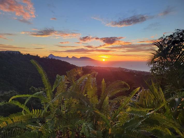 Location de vacances pour 4 personnes, avec vue et jardin à Papeete - 2