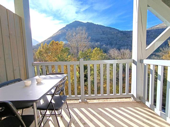 Gîte pour 4 personnes, avec Balcon dans Thermes de Saint-Lary Soulan