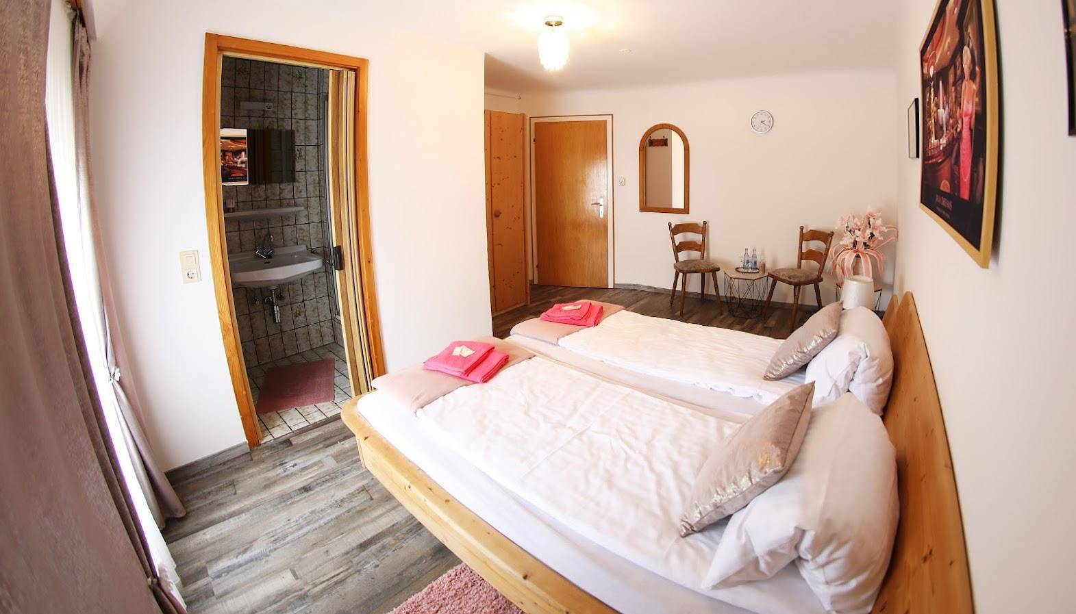 Doppelzimmer, Dusche, Wc, Nichtraucher in Bruchweiler, Hunsrück