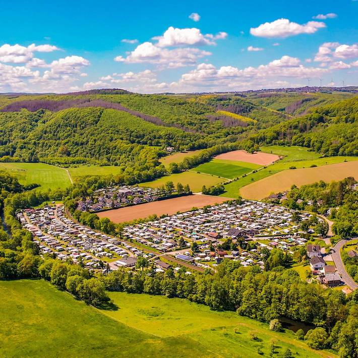 Camping für 2 Personen, mit Sauna und Terrasse in der Eifel