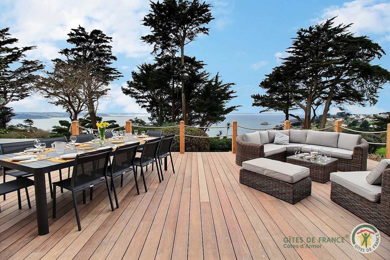 Villa Caroline in Trébeurden, Côte de Granit Rose