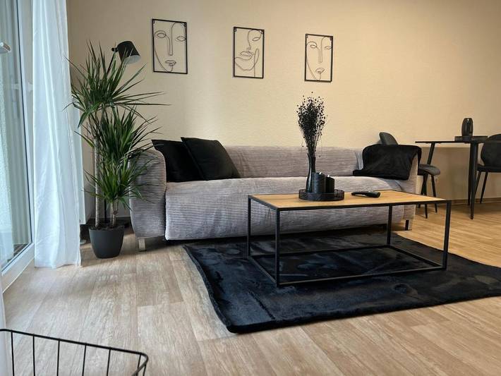 Ferienwohnung für 3 Personen, mit Balkon und Ausblick in Weyhausen