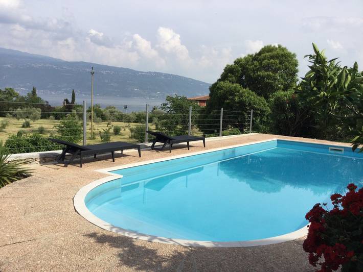 Villa pour 5 personnes, avec Balcon ainsi que Jardin et Vue sur le lac sur le Lac de Garde - 4