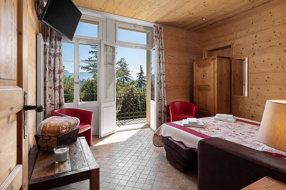 Appartement entier, Joli studio 20 m2 tout équipé, balcon avec belle vue sur les montagnes in Leysin, Alpes Vaudoises