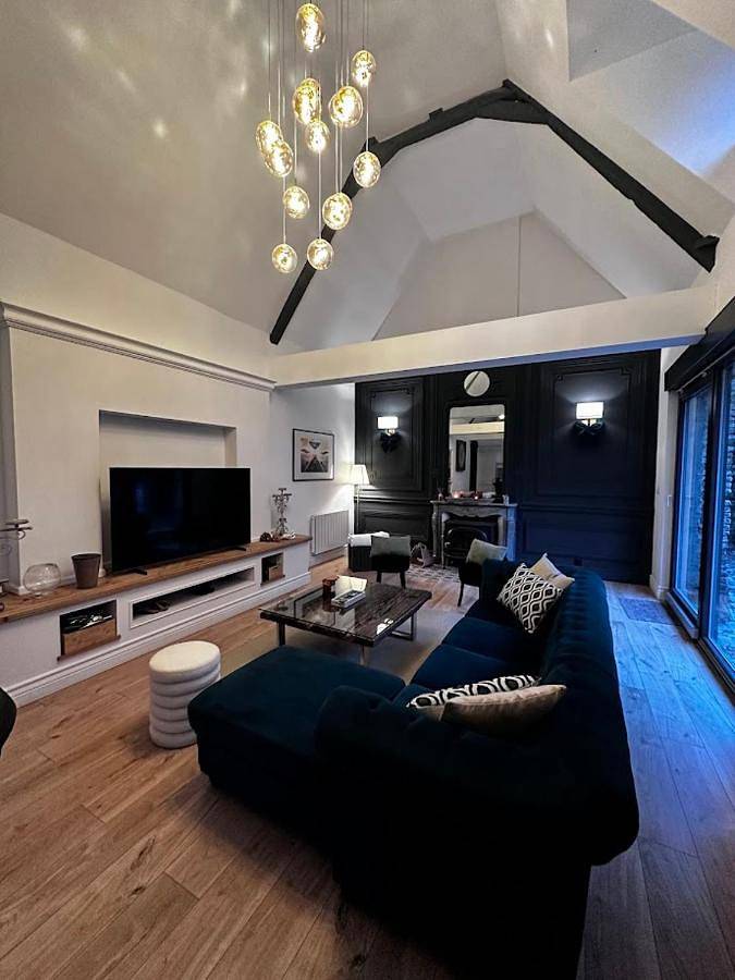 Maison de vacances pour 8 personnes, avec vue et jardin