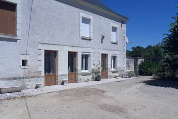 Gîte pour 12 personnes, avec jardin et terrasse à Anché