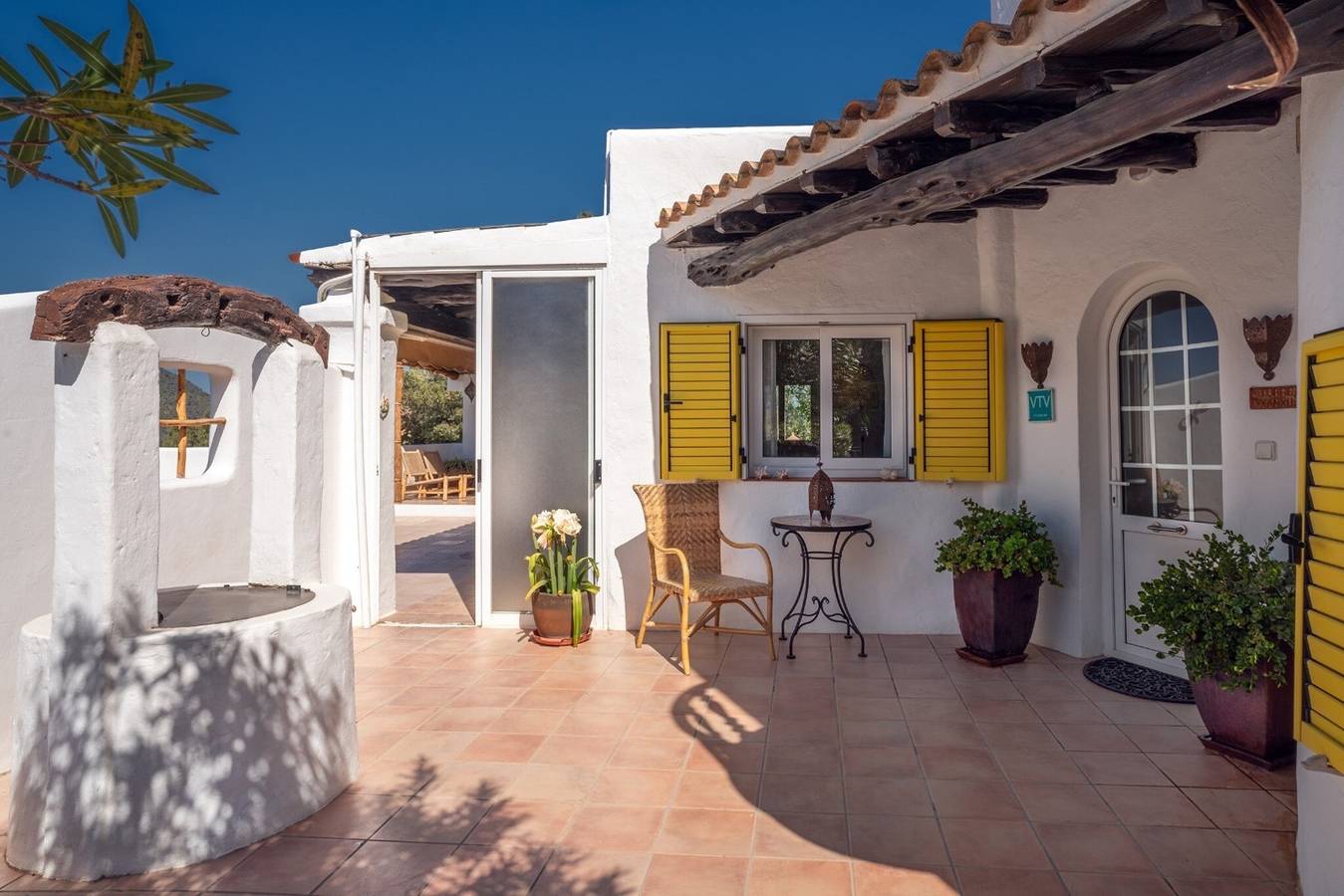Villa 'Torre Xanchu' mit Bergblick, Wi-Fi und Klimaanlage in San José (Ibiza), Sant Josep de sa Talaia