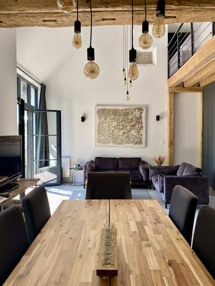 Gîte pour 8 personnes, avec jardin et terrasse