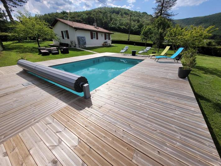Gîte pour 6 personnes, avec terrasse ainsi que jardin et piscine, animaux acceptés en Pyrénées-Atlantiques - 4