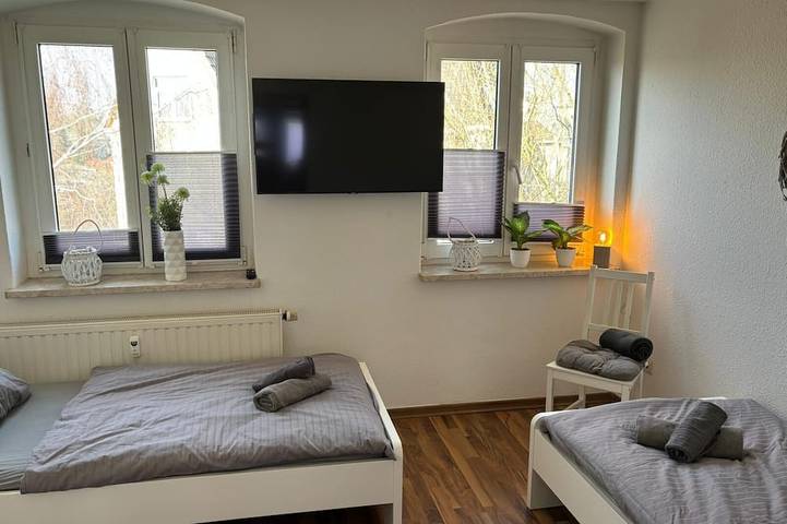 Ferienwohnung für 6 Personen, mit Garten in Talsperre Pöhl - 4