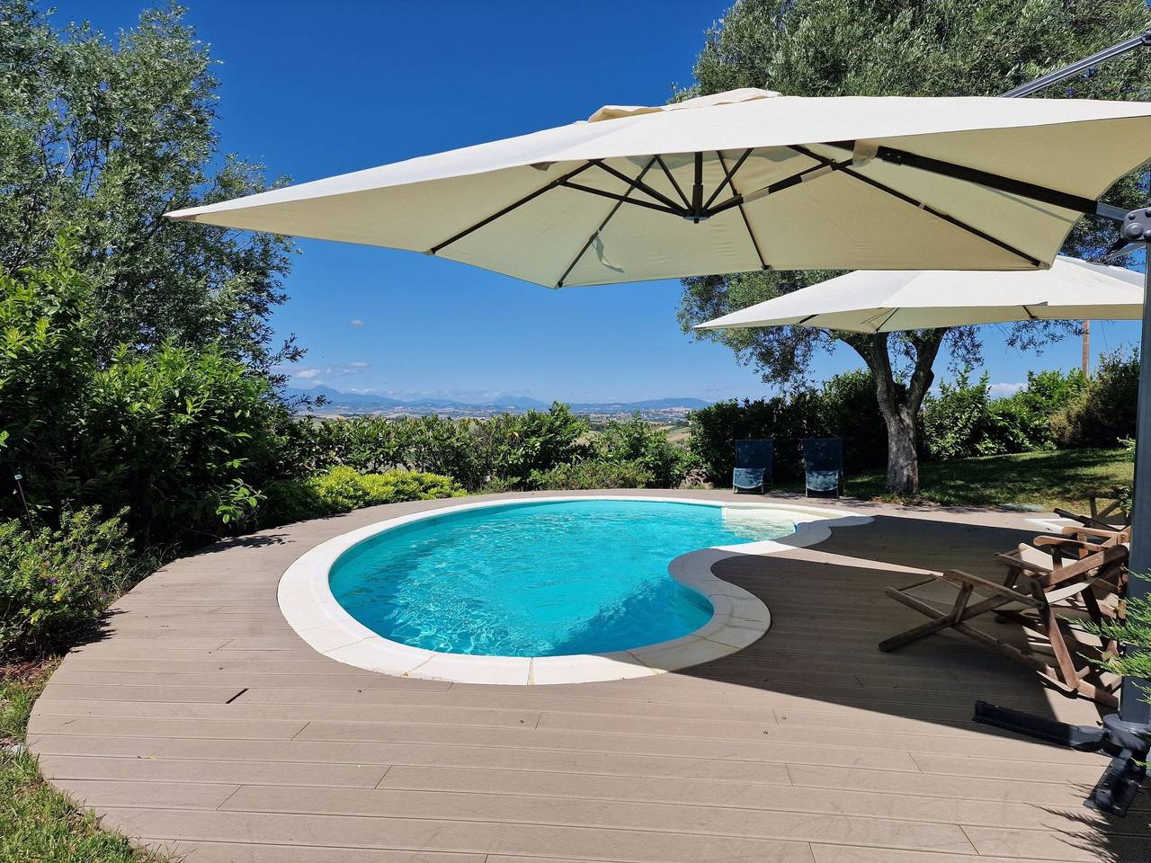 Villa Gelso mit Pool, Sauna und atemberaubender Aussicht in Ostra, Ancona Provinz