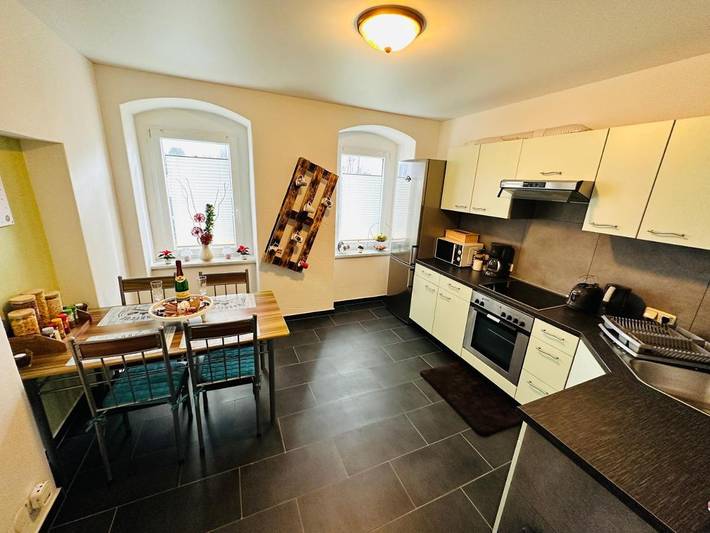 Ferienwohnung für 3 Personen, mit Terrasse und Garten sowie Ausblick in Grünhainichen - 2