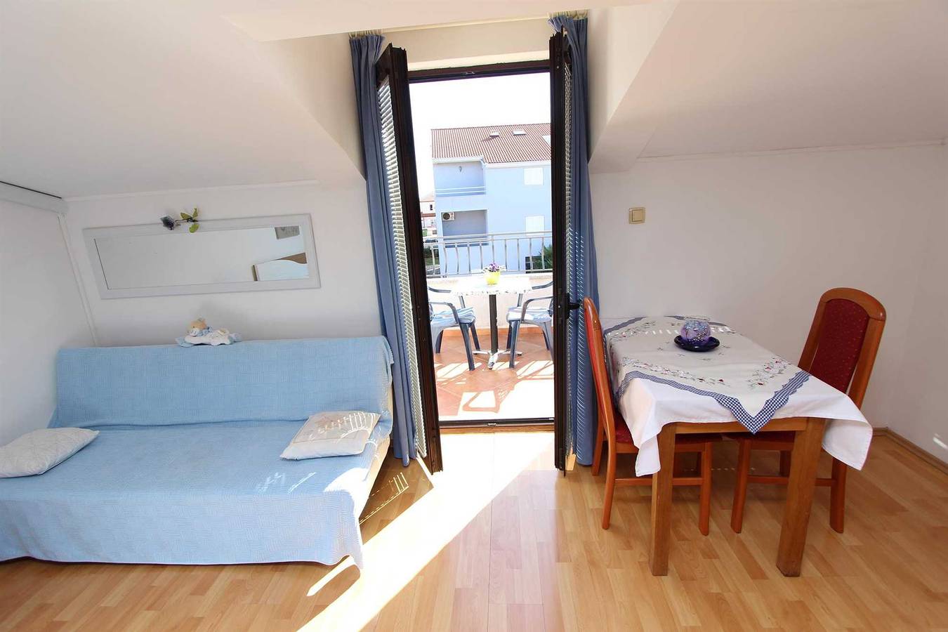 Ganzes Studio, Dujmovic Studiowohnung mit Balkon in Rovinj Riviera, Rovinj