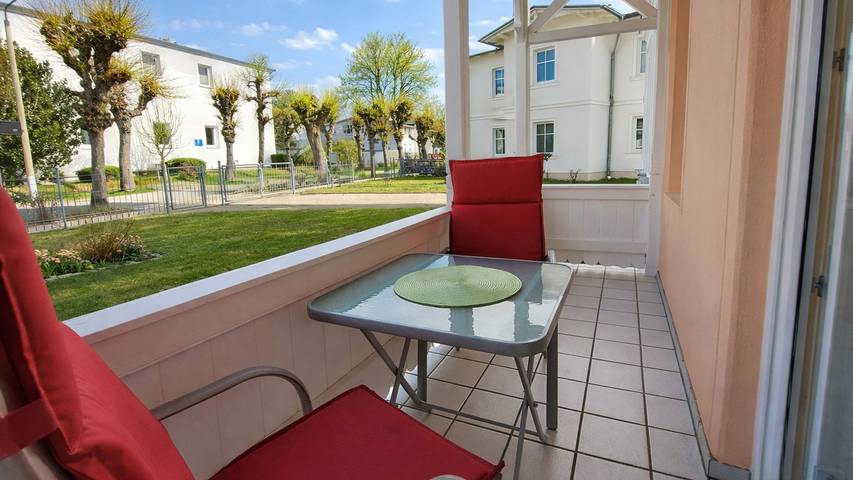 Ferienwohnung für 2 Personen, mit Balkon und Terrasse in Binz - 4
