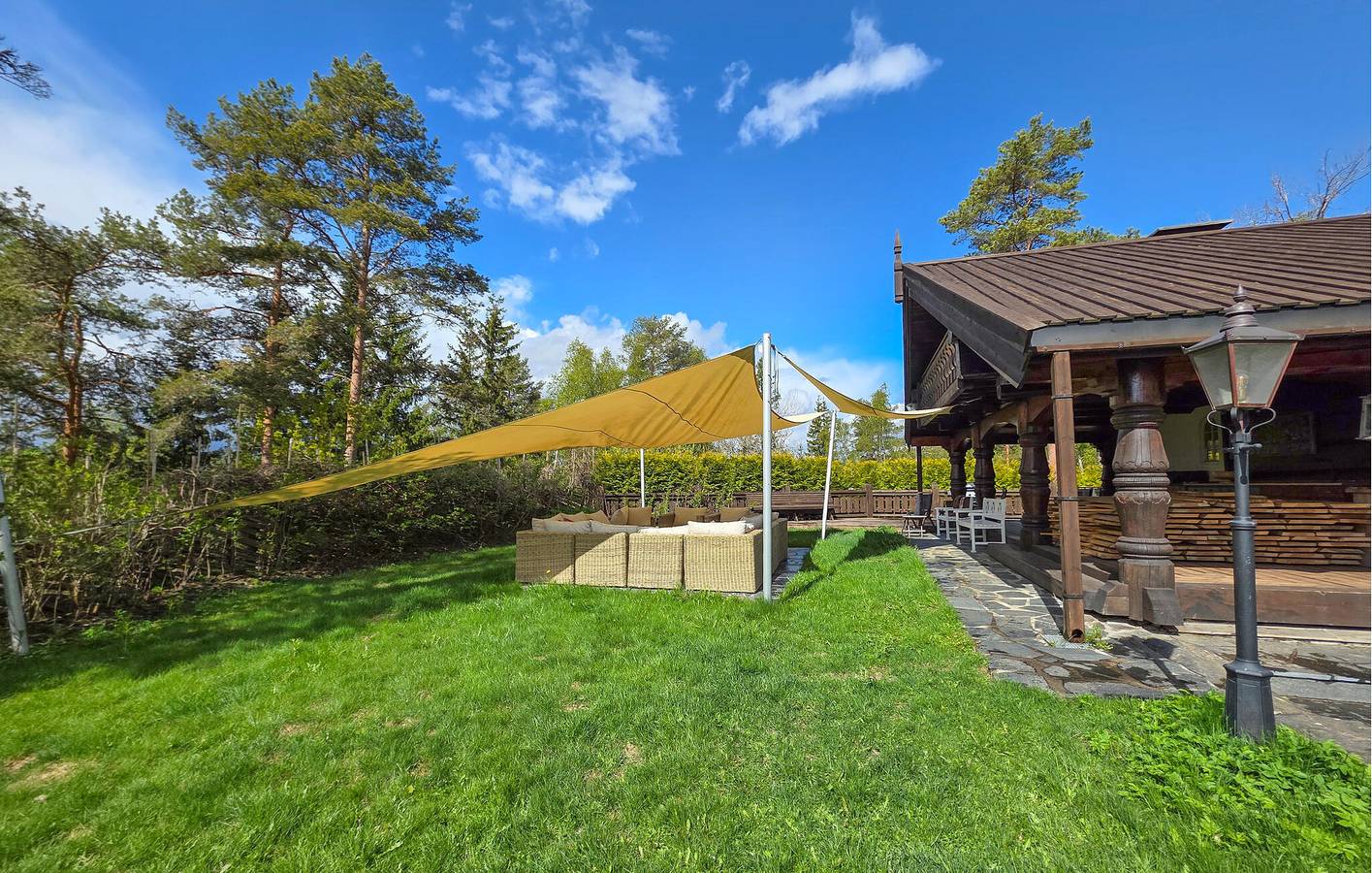 Ferienhaus für 10 Personen mit Ausblick in Ski