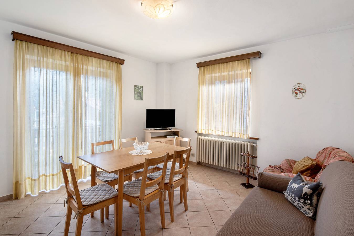 Appartement entier, Appartement "Sasedel" avec vue sur les montagnes, jardin partagé et balcon in Falcade, Dolomiti Superski