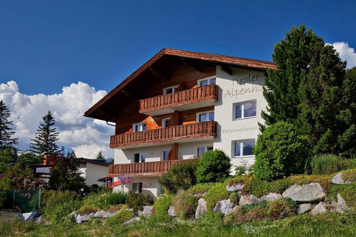 Ferienwohnung für 4 Personen, mit Ausblick und Garten