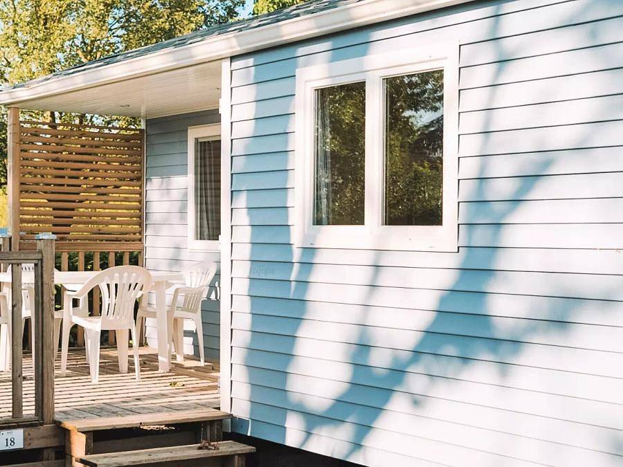 Camping Maeva Escapades de La Geres - Mobilhome 4 personnes - Pacifique Premium 32m2 4 personnes in Surgères, Région de Rochefort