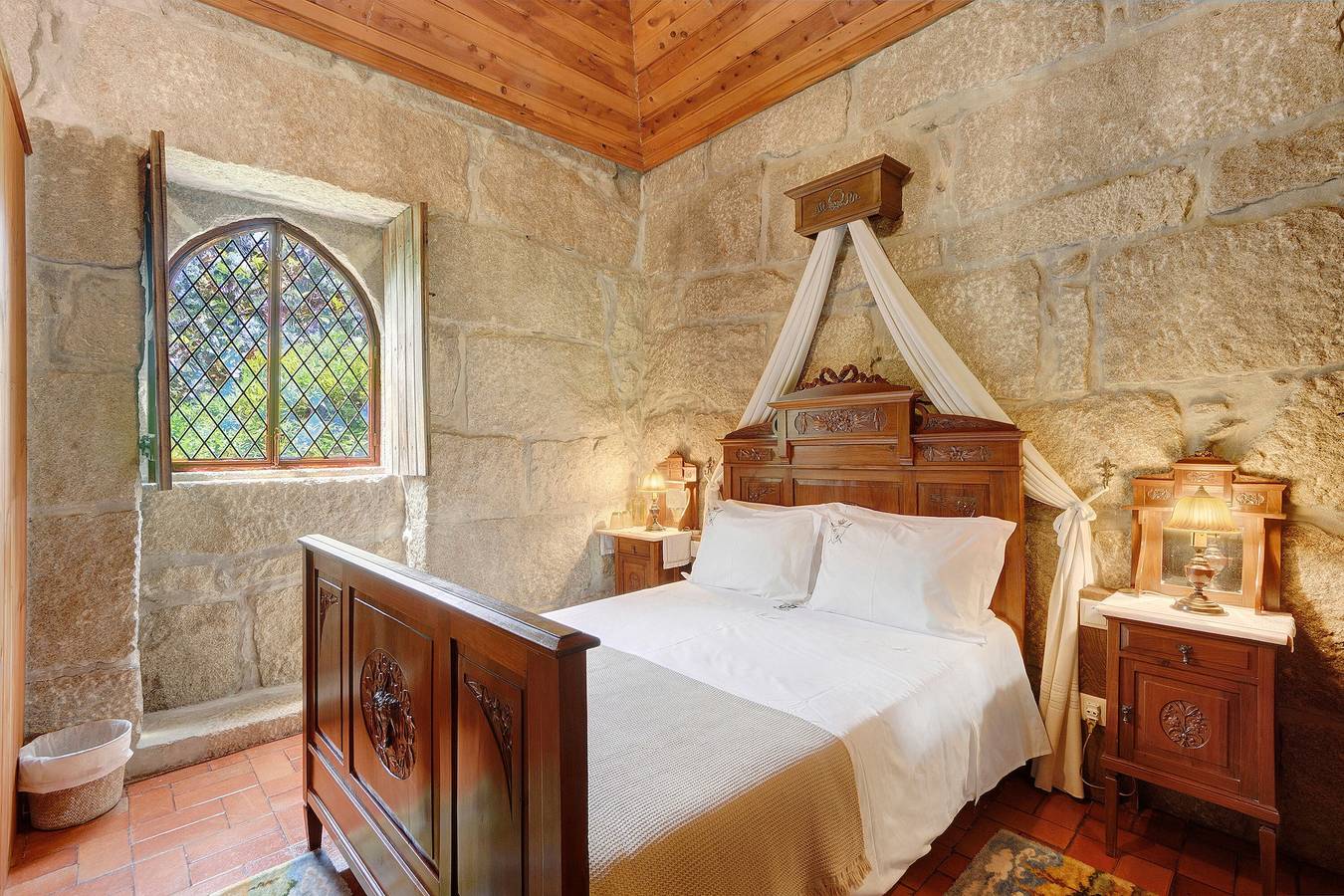 Suite Princess im Schloss Portugraal in Paredes, Porto Distrikt