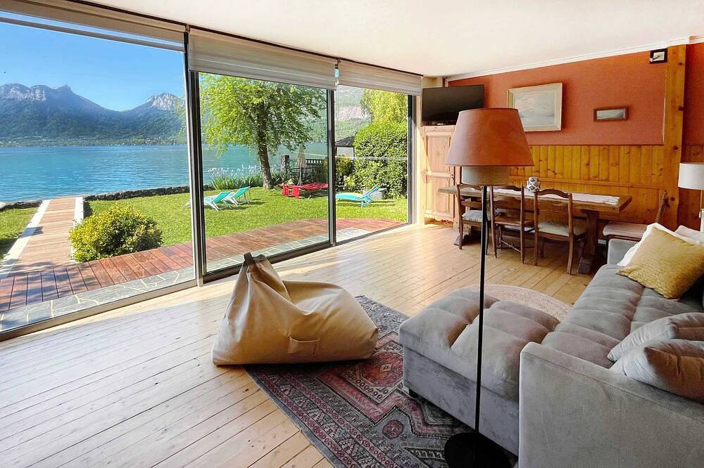 Homerez - Chalet direkt am Wasser, Lac d'Annecy in Talloires-Montmin, Annecy und Umgebung