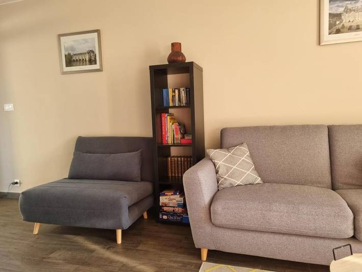 Gîte pour 4 personnes, avec sauna et vue ainsi que jardin et piscine à Durtal - 4