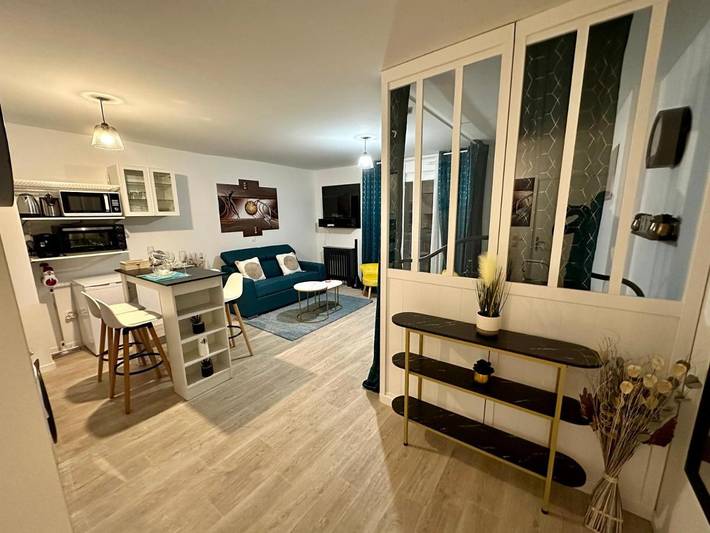 Location de vacances pour 4 personnes, avec Jardin et Vue à Meaux