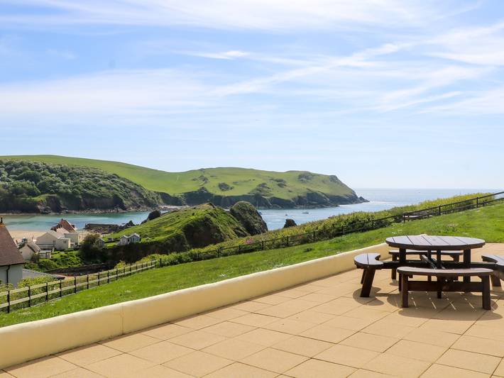 Cottage for 6 people, with view and garden in Hope Cove