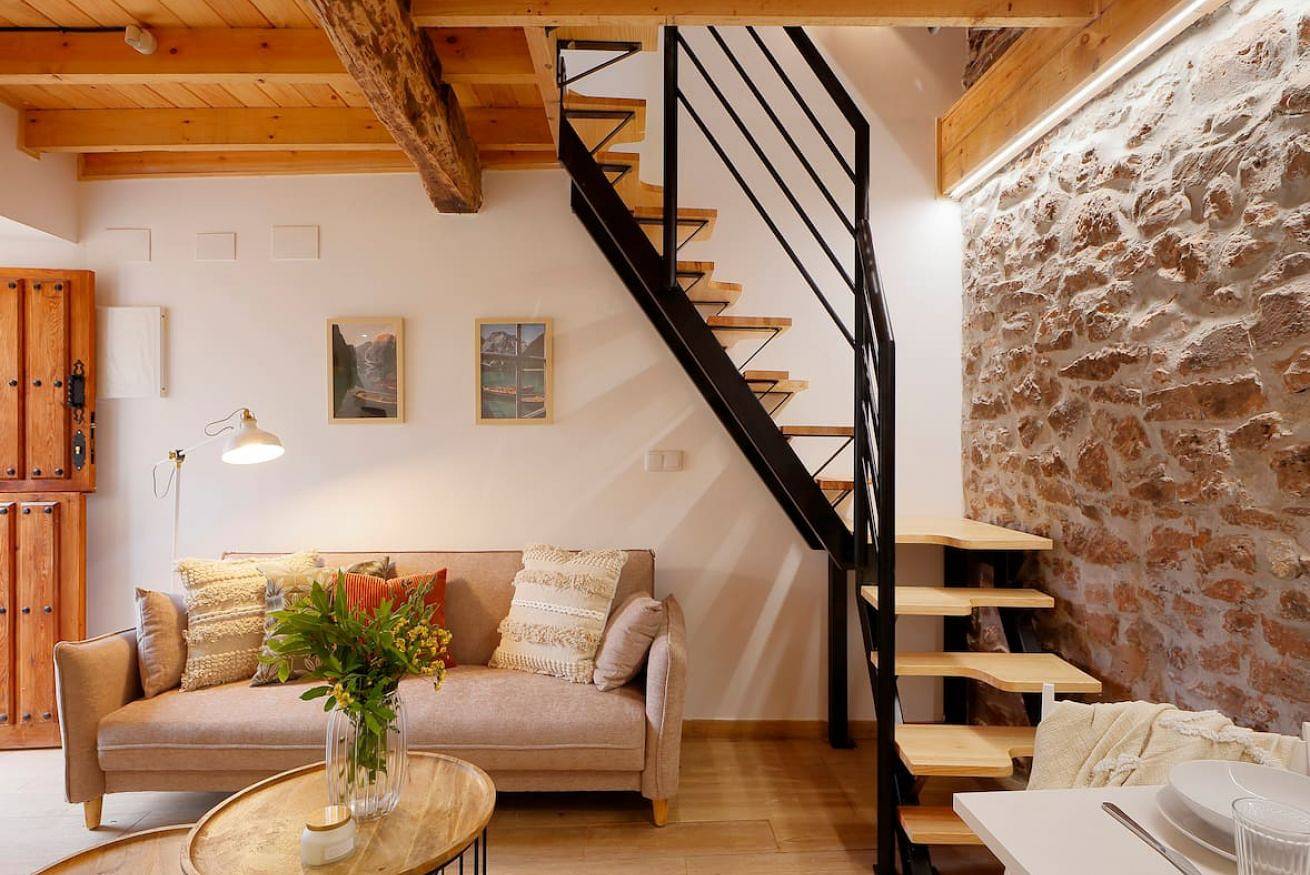 Apartamento entero, Acogedor apartamento con chimenea, cerca del río y de los lugares de interés locales in Villaviciosa , Costa Verde
