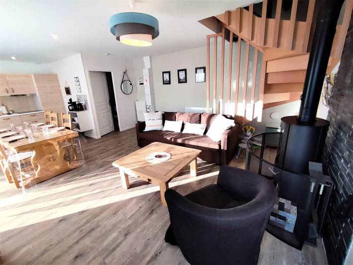 Gîte pour 4 personnes, avec Terrasse
