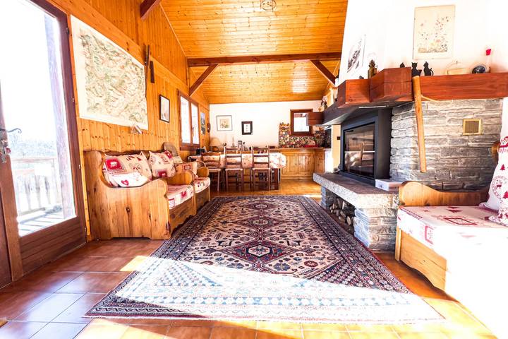Gîte pour 5 personnes, avec jardin et balcon, adapté aux familles dans Mer de Glace - 2