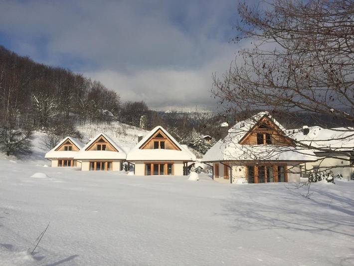 Domek letniskowy dla 8 osób, z widok i ogród w Szczyrk